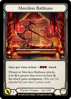 Merciless Battleaxe [DYN068] (Dynasty)  Rainbow Foil-1