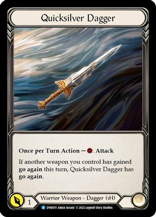 Quicksilver Dagger [DYN070] (Dynasty)  Rainbow Foil-1