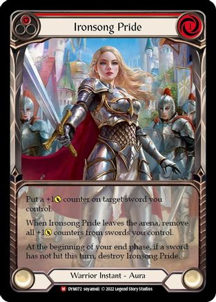 Ironsong Pride (Extended Art) [DYN072] (Dynasty)  Rainbow Foil-1