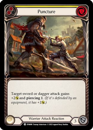 Puncture (Yellow) [DYN080] (Dynasty)-1