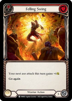 Felling Swing (Red) [DYN082] (Dynasty)  Rainbow Foil-1