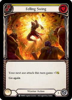 Felling Swing (Yellow) [DYN083] (Dynasty)  Rainbow Foil-1