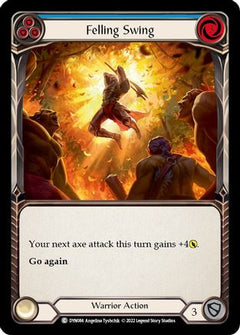 Felling Swing (Blue) [DYN084] (Dynasty)  Rainbow Foil-1