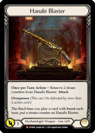 Hanabi Blaster [DYN088] (Dynasty)  Rainbow Foil-1