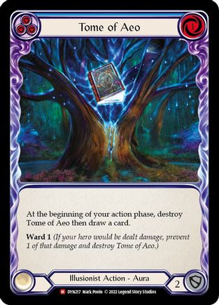 Tome of Aeo [DYN217] (Dynasty)  Rainbow Foil-1