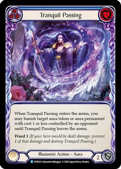 Tranquil Passing (Blue) [DYN223] (Dynasty)  Rainbow Foil-1