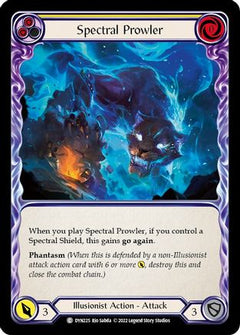 Spectral Prowler (Yellow) [DYN225] (Dynasty)  Rainbow Foil-1