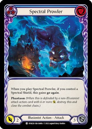 Spectral Prowler (Blue) [DYN226] (Dynasty)-1