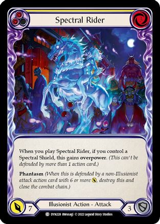 Spectral Rider (Yellow) [DYN228] (Dynasty)-1
