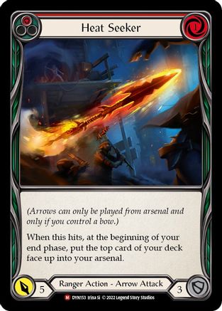 Heat Seeker (DYN153) - Dynasty Cold Foil-1