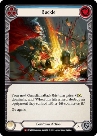 Buckle [DYN028] (Dynasty)  Rainbow Foil-1
