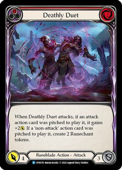 Deathly Duet (Red) [DYN176] (Dynasty)  Rainbow Foil-1