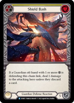 Shield Bash (Yellow) [DYN031] (Dynasty)-1
