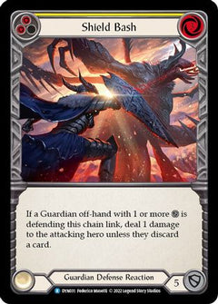 Shield Bash (Yellow) [DYN031] (Dynasty)  Rainbow Foil-1