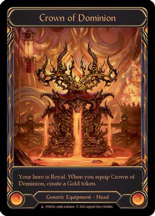 Crown of Dominion (Marvel) [DYN234] (Dynasty)  Cold Foil-1