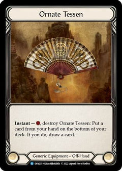 Ornate Tessen [DYN235] (Dynasty)  Cold Foil-1