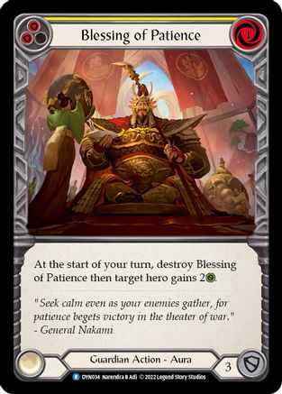 Blessing of Patience (Yellow) [DYN034] (Dynasty)-1