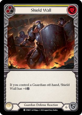Shield Wall (Yellow) [DYN037] (Dynasty)-1