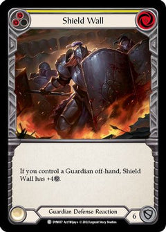 Shield Wall (Yellow) [DYN037] (Dynasty)  Rainbow Foil-1