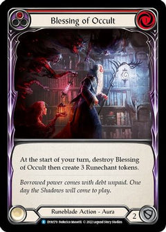 Blessing of Occult (Red) [DYN179] (Dynasty)  Rainbow Foil-1
