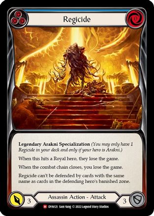 Regicide [DYN121] (Dynasty)  Rainbow Foil-1
