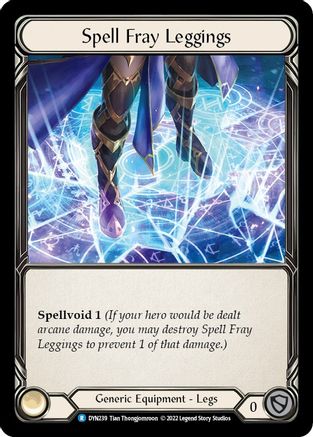 Spell Fray Leggings [DYN239] (Dynasty)  Cold Foil-1