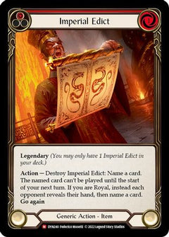 Imperial Edict [DYN240] (Dynasty)  Cold Foil-1
