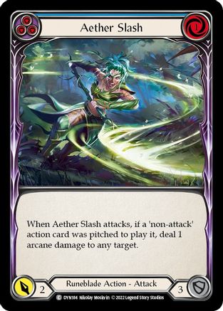 Aether Slash (Blue) [DYN184] (Dynasty)-1