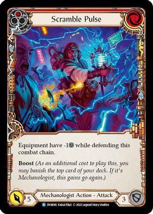 Scramble Pulse (Red) [DYN095] (Dynasty)  Rainbow Foil-1