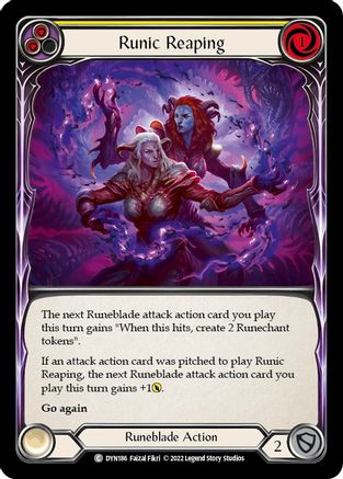 Runic Reaping (Yellow) [DYN186] (Dynasty)-1