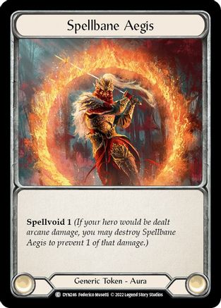 Spellbane Aegis [DYN246] (Dynasty)  Rainbow Foil-1