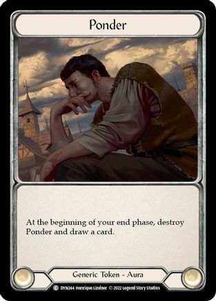 Ponder [DYN244] (Dynasty)  Rainbow Foil-1
