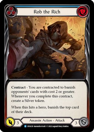 Rob the Rich (Blue) [DYN129] (Dynasty)-1