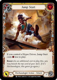 Jump Start (Yellow) [DYN105] (Dynasty)  Rainbow Foil-1