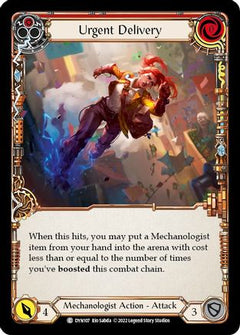 Urgent Delivery (Red) [DYN107] (Dynasty)  Rainbow Foil-1