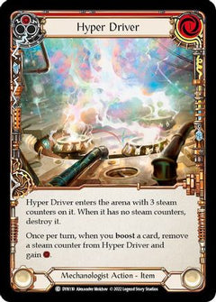 Hyper Driver (Red) [DYN110] (Dynasty)  Cold Foil-1