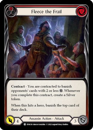 Fleece the Frail (Red) [DYN136] (Dynasty)-1