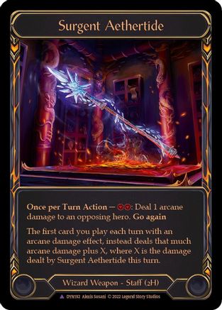 Surgent Aethertide (Marvel) [DYN192] (Dynasty)  Cold Foil-1