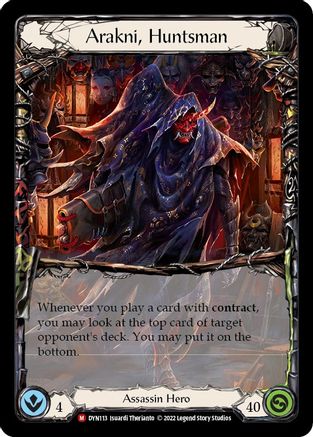 Arakni, Huntsman [DYN113] (Dynasty)  Rainbow Foil-1