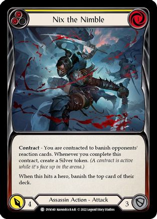 Nix the Nimble (Yellow) [DYN140] (Dynasty)-1