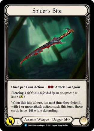 Spider's Bite [DYN115] (Dynasty)  Cold Foil-1