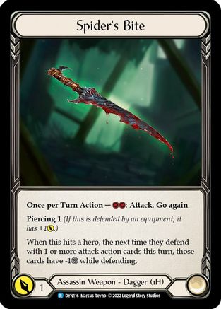 Spider's Bite [DYN116] (Dynasty)  Rainbow Foil-1