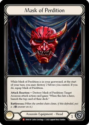 Mask of Perdition [DYN118] (Dynasty)  Cold Foil-1