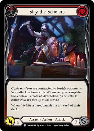 Slay the Scholars (Red) [DYN145] (Dynasty)-1