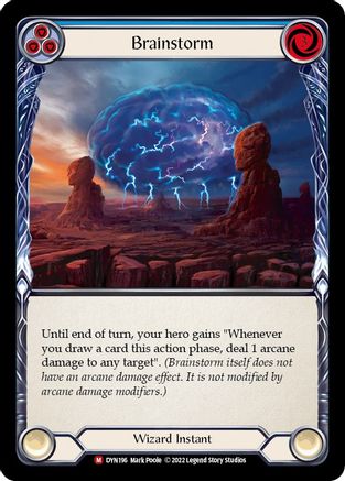 Brainstorm [DYN196] (Dynasty)  Rainbow Foil-1