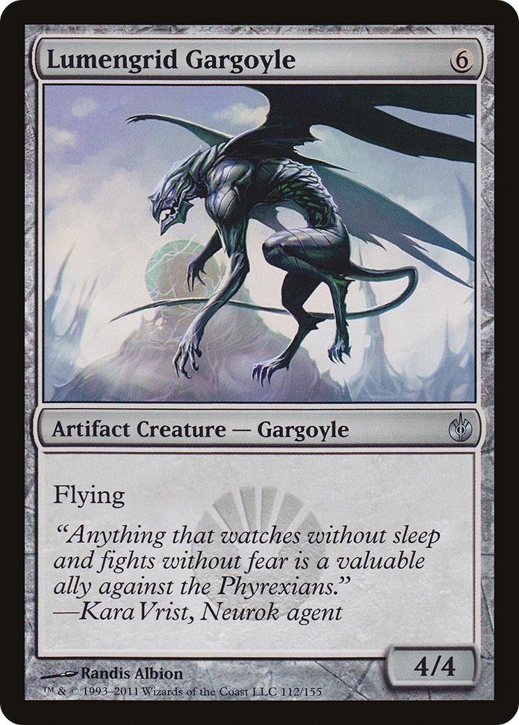 Lumengrid Gargoyle [Mirrodin Besieged]-1