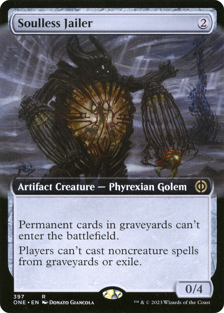 Soulless Jailer (Extended Art) [Phyrexia: All Will Be One]-1
