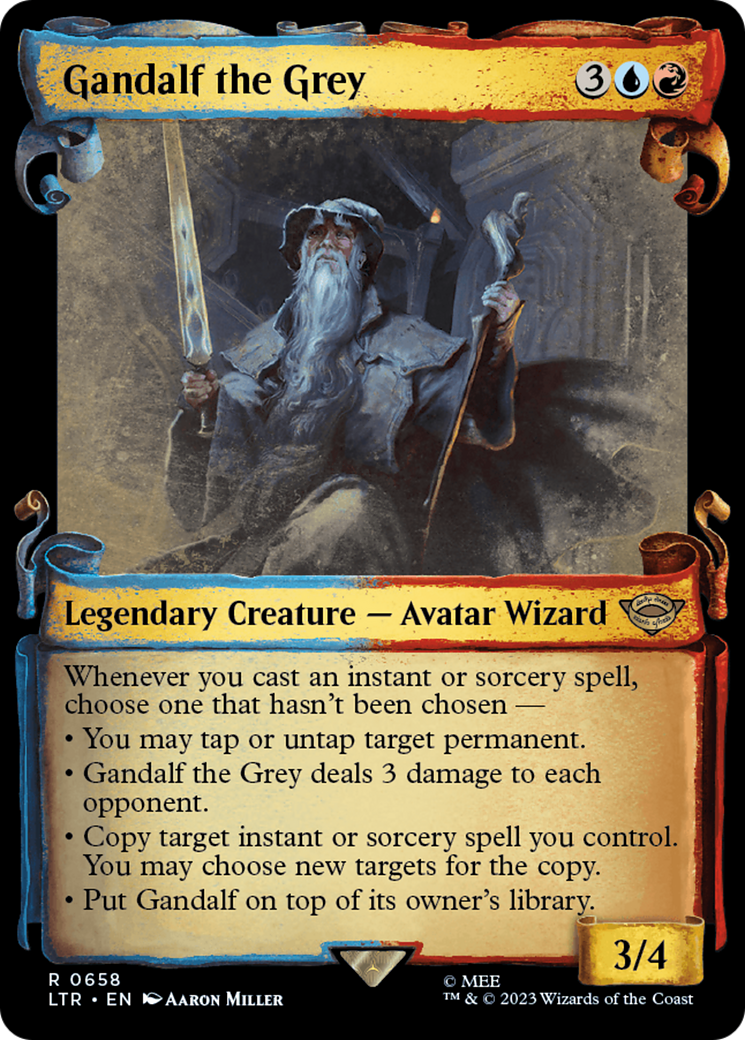 Gandalf the Grey [The Lord of the Rings: Tales of Middle-Earth Showcase Scrolls]-1