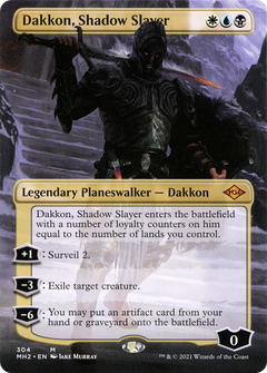 Dakkon, Shadow Slayer (Borderless) [Modern Horizons 2]-1