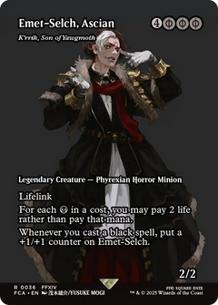 Emet-Selch, Ascian - K'rrik, Son of Yawgmoth (Showcase) [FINAL FANTASY : Through the Ages]-1